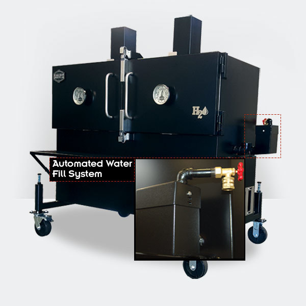 Buy Myron Mixon MMS60 H20 Water Smoker Good Used Online BBQ Smokers