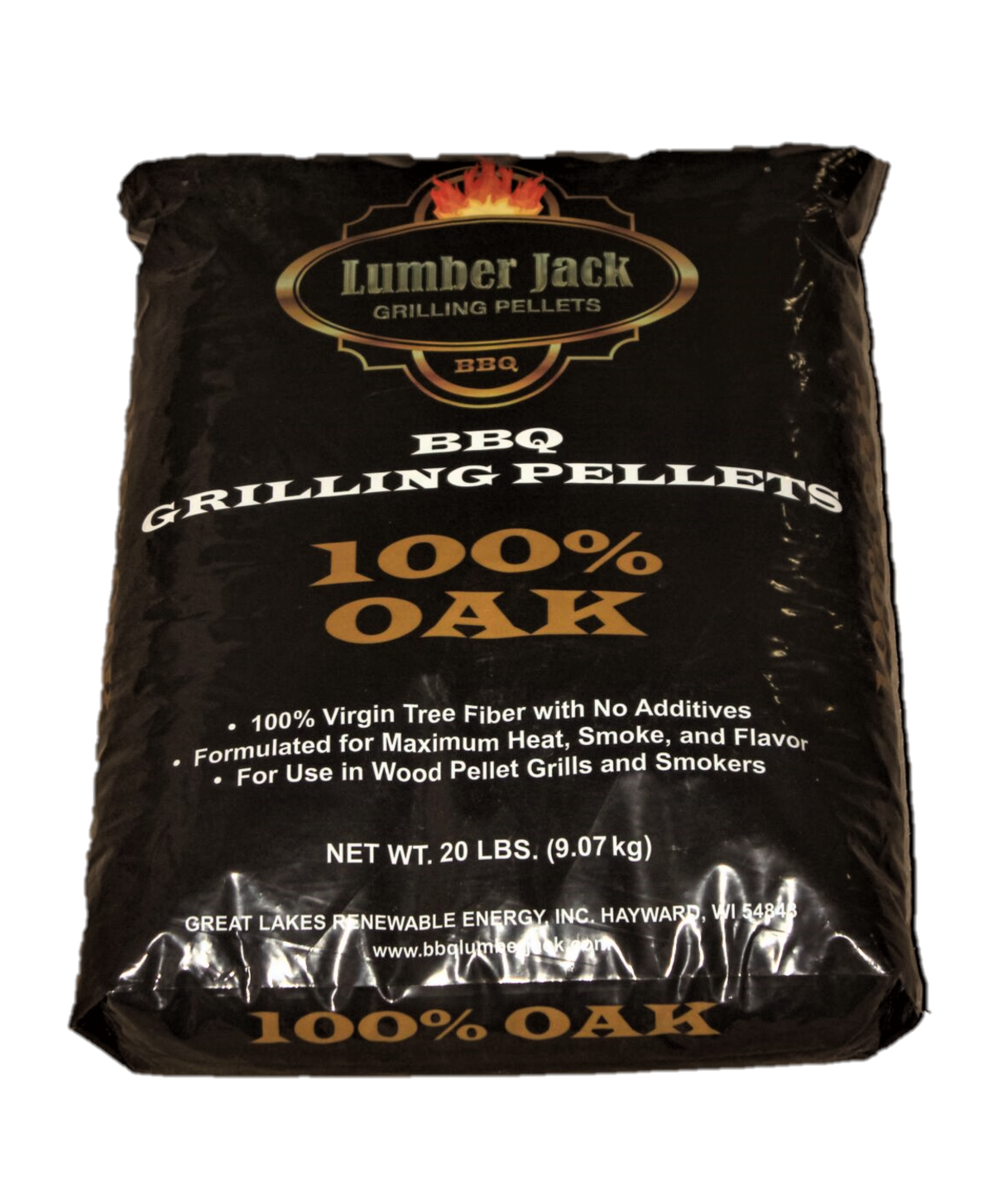 Lumber Jack 10 100% Oak BBQ Pellets 