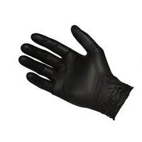 Black Nitrile Gloves XL 100 pack