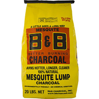 B&B Mesquite Lump Charcoal 9kg