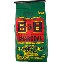 B&B Hickory Lump Charcoal 9kg