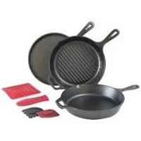 Lodge Cast Iron Essential Pan Set