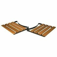 Big Green Egg Wood EGG Mate Side Shelves XLarge