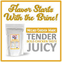 SMOKING WIZARD BBQ CHICKEN MAGIC BRINE