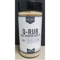 Lillie's Q-RUB Salt Pepper Garlic