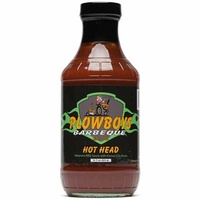 PLOWBOYS - HOT HEAD BBQ SAUCE 624g