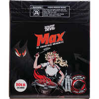 Max XL All Natural Hardwood Charcoal Pillow Briquets, 10lb - 4.54kg Box