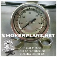 Stainless Face Thermometre 