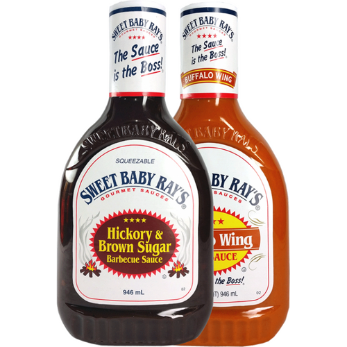 BBQ Sauce SWEET BABY RAYS Hickory Brown Sugar 907g – 946ml – 32oz