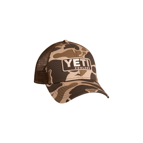 Yeti Camo Hat with Patch