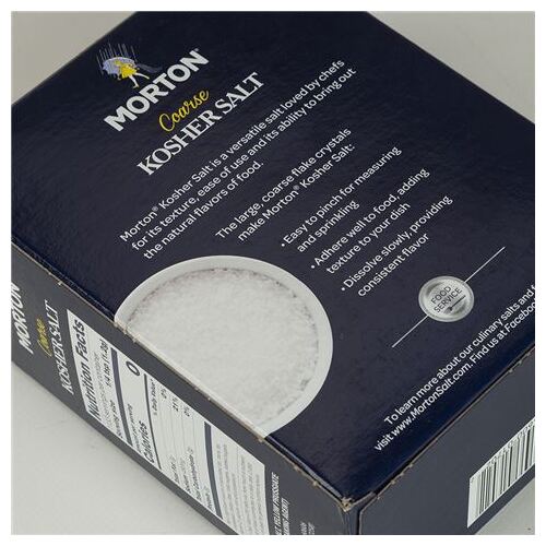Morton Coarse Kosher Salt 1.36kg
