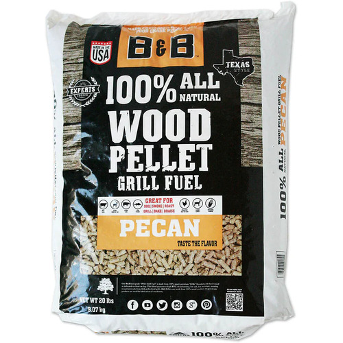 B&B Wood Pellets Pecan 20LB