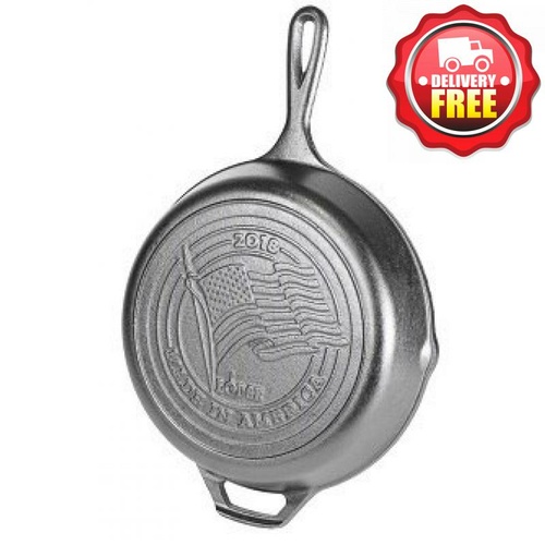 Lodge Cast Iron Skillet America Series 26cm