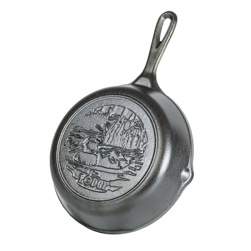 Lodge Cast Iron Skillet Duck Scene 20cm