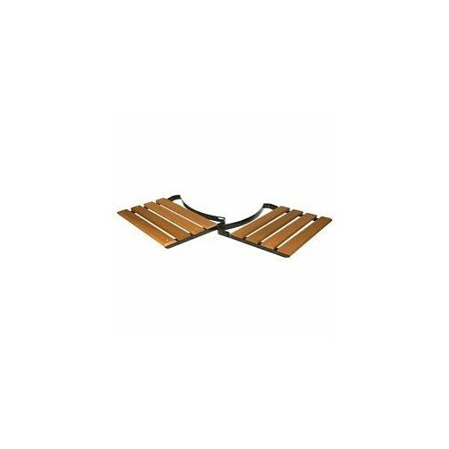 Big Green Egg Wood EGG Mate Side Shelves XLarge