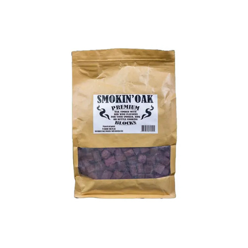 Red Wine Oak Timber Blocks 550 by Outdoor Magic