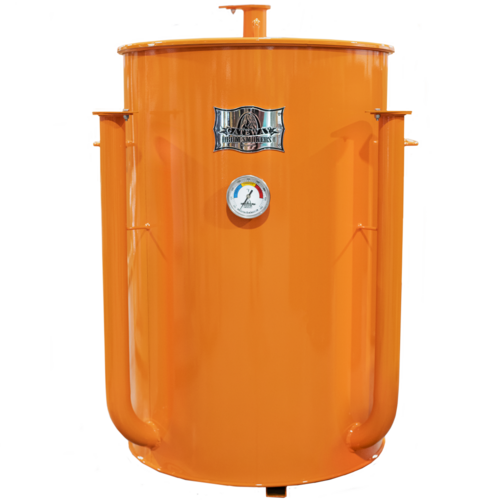 Gateway Drum Smoker Omaha Orange -55 Gallon