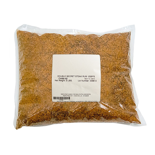 Big Poppa Smokers Double Secret Steak Rub 2.26kg