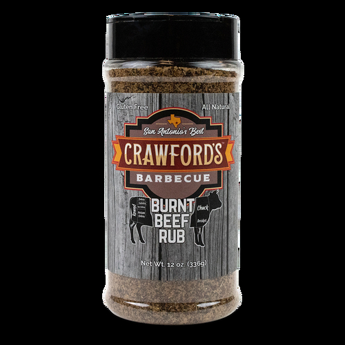CRAWFORD'S BBQ - BURNT BEEF RUB 336g