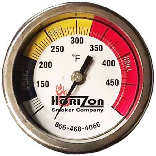 Horizon Standard Thermometer 3 inch Dial 2.5 inch stem