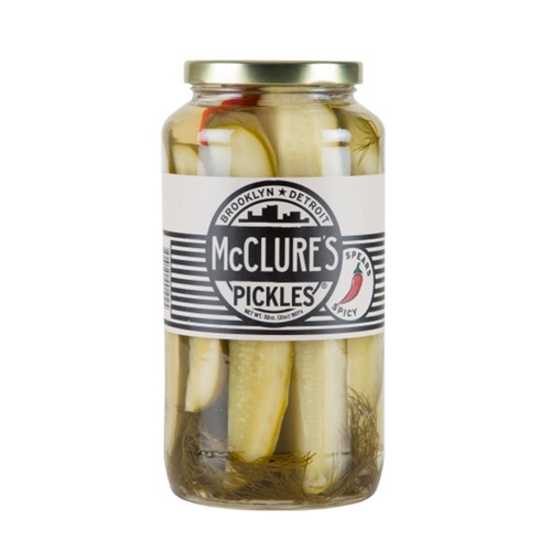 McClures Spicy Pickle Spears 907g