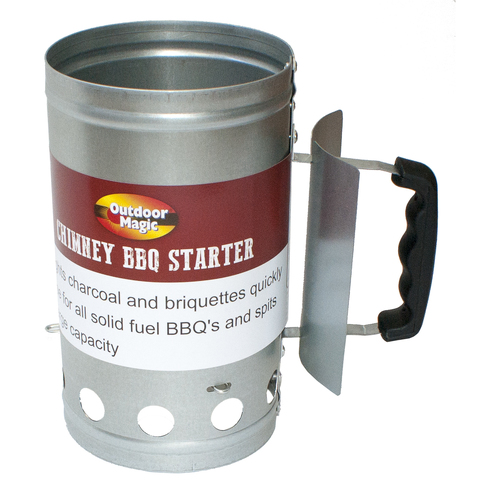 Chimney BBQ Solid Fuel Fire Starter Galvanised