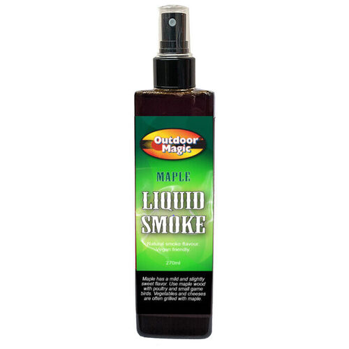 BBQ Liquid Smoke MAPLE 270ml SPRAY ON flavour enhancer