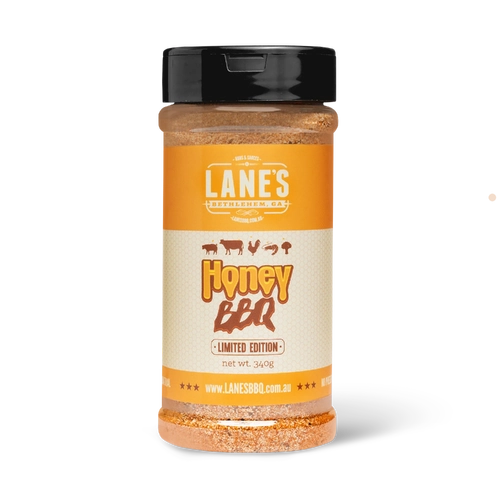 LANE'S - HONEY BBQ  Rub/Seasoning 340g
