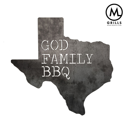 God. Family. BBQ Black